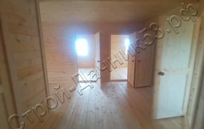 4 Каркасно-щитовой дом Д-40, 13х11м, 126 М², Московская область, Истринский район, село Рождествено. (9)